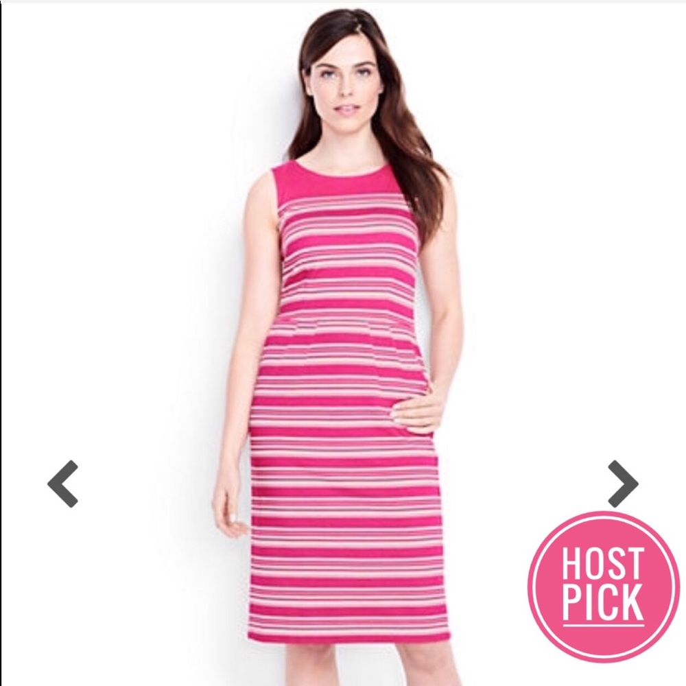 ❎DONATED❎ Lands’ End Ponte Knit Sheath Dress